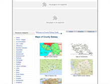 Tablet Screenshot of maps.galway-ireland.ie