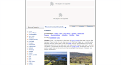 Desktop Screenshot of clonbur.galway-ireland.ie