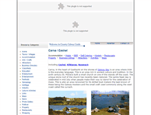 Tablet Screenshot of carna.galway-ireland.ie