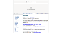 Desktop Screenshot of jobs.galway-ireland.ie