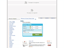 Tablet Screenshot of bedandbreakfast.galway-ireland.ie